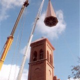 Wieża kościelna, kościół Wrzeście